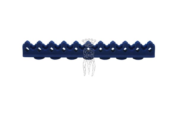 Silikon Auflage für 3029-L + M 10 Instrumente - blau