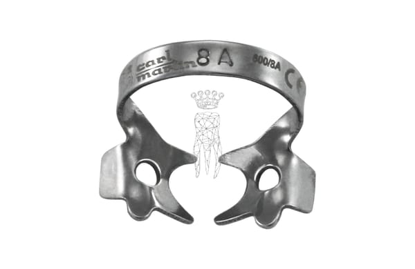 Kofferdamklammer #8A Molar