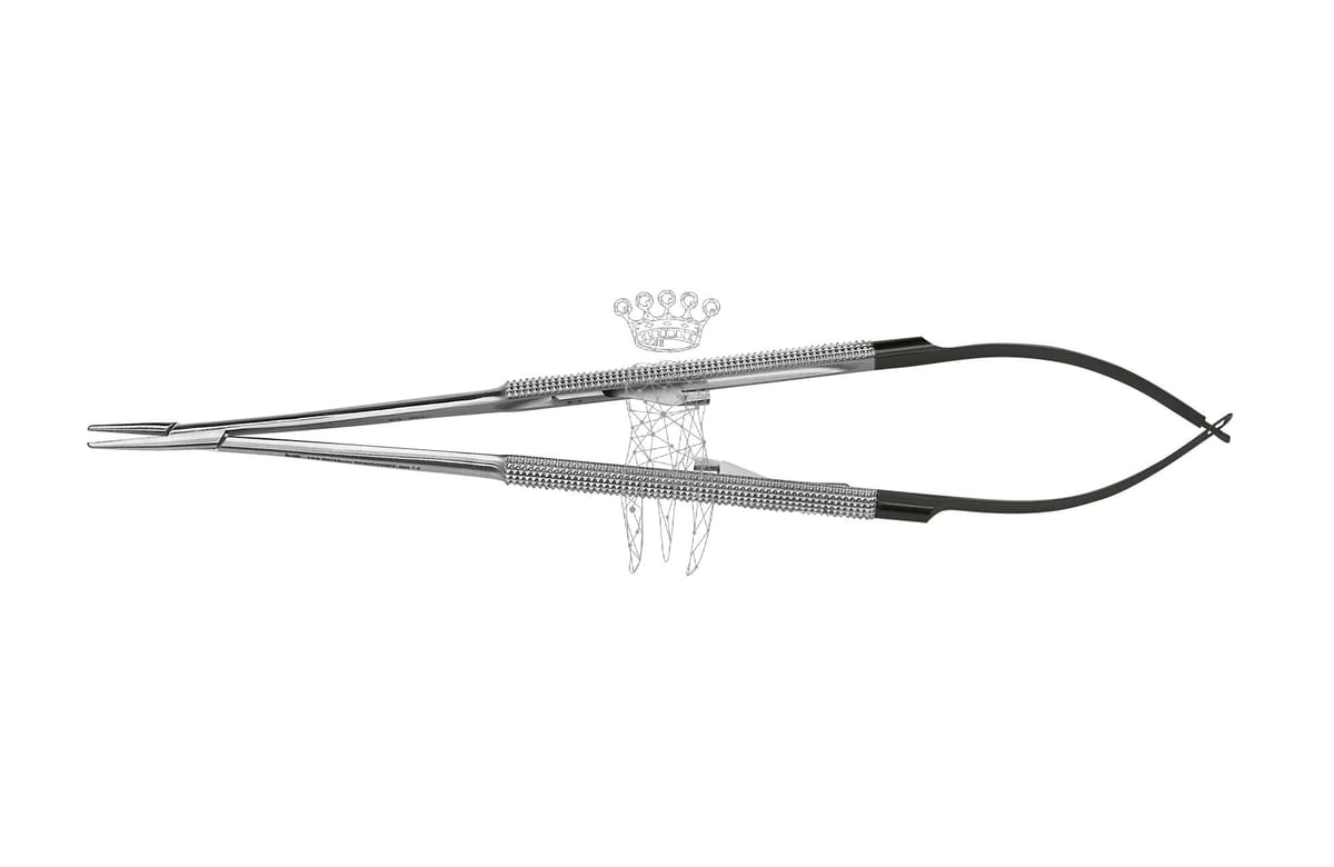 MIKRO-Nadelhalter 18cm RH – Carl Martin, Accessories for Suture Materials