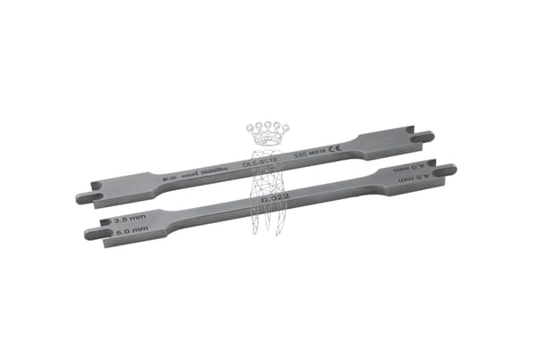 Bracket-Positionierer .022" slots 3.5 / 4.0 / 4.5 / 5.0mm