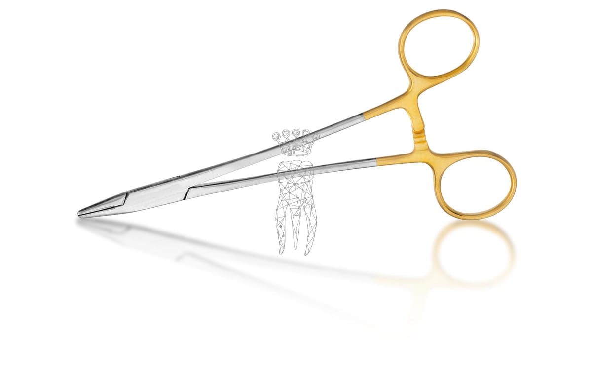 Nadelhalter Crile Wood 15cm TC – Carl Martin, Accessories for Suture Materials