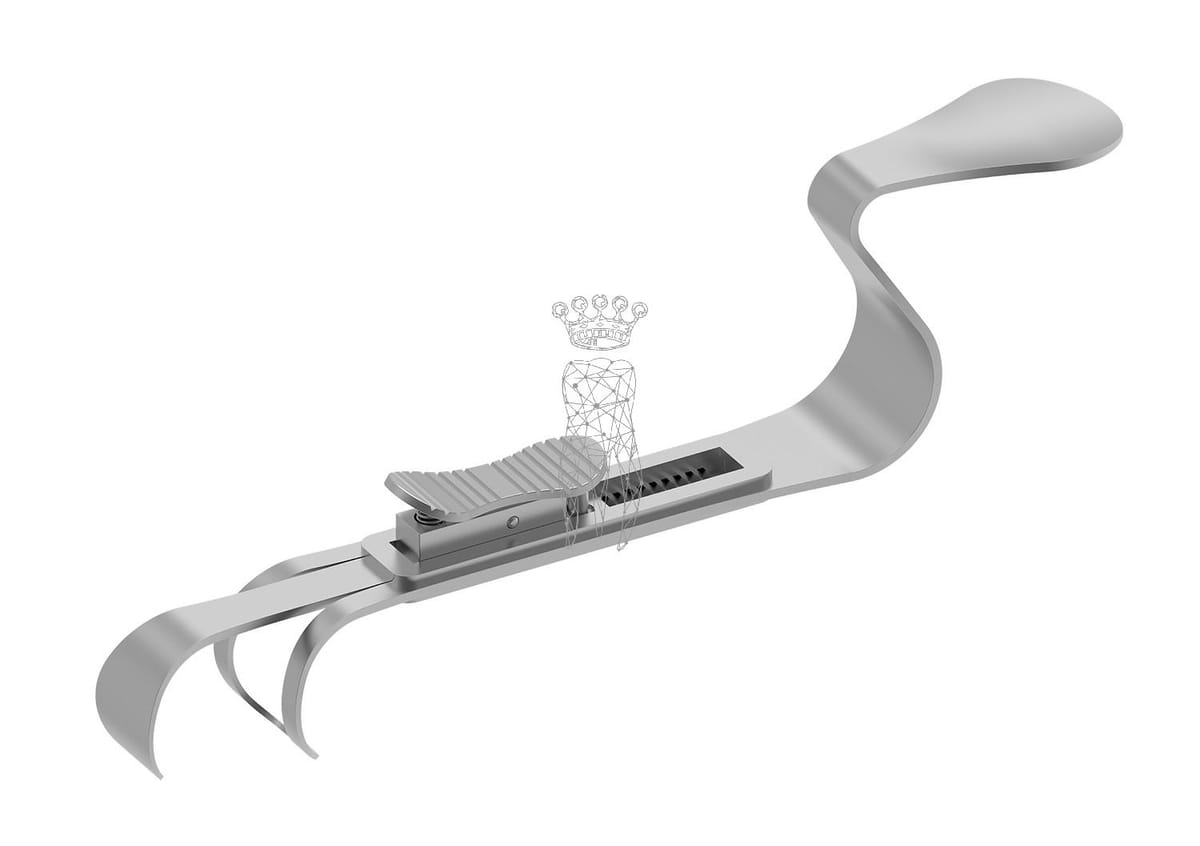 Double Hook Retractor – Carl Martin, Cheek Retractors - Wound Retractors