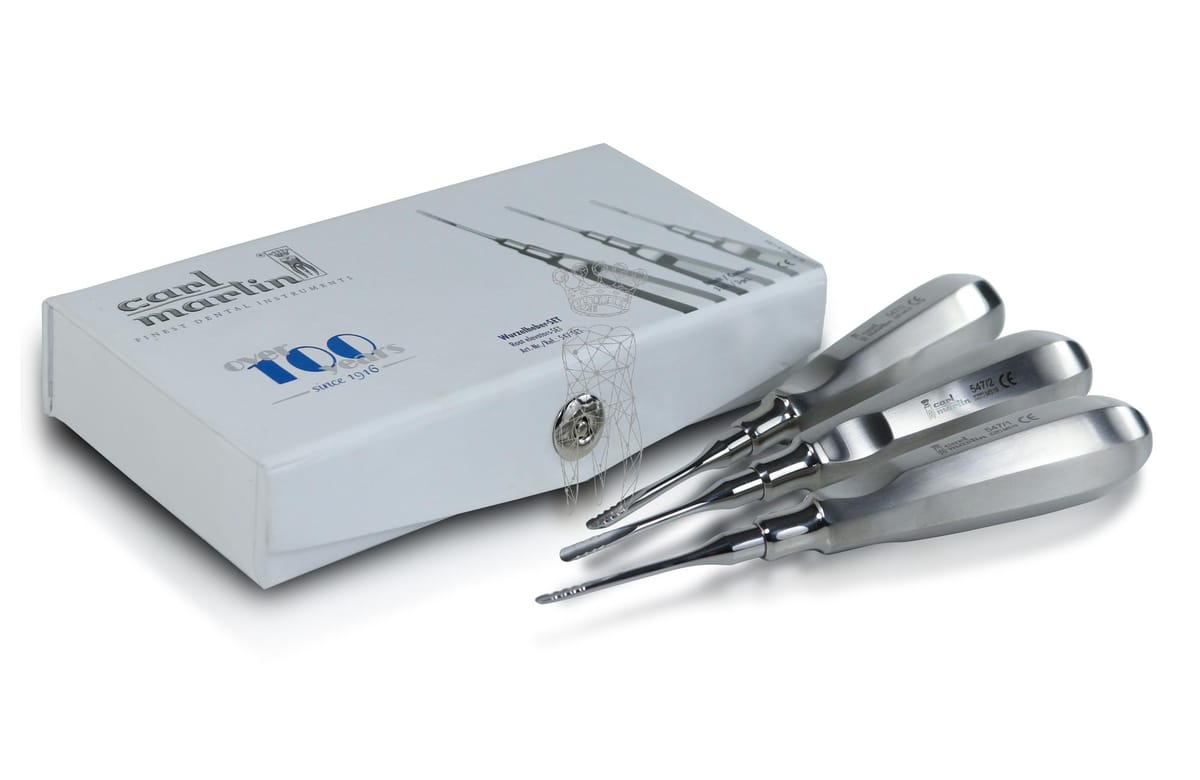 Wurzelheber 3er Set BECK 2.8 - 3.5 und 4.0mm – Carl Martin