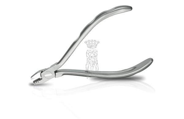 Hollow Chop Bogenzange De La Rosa mit Führungsrillen