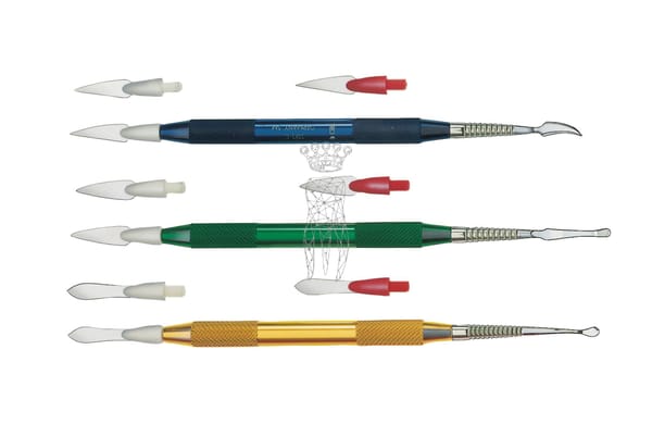 Greenstein Color 3-er Satz mit 6 Spitzen 3 x 0.2mm + 3 x 0.12mm
