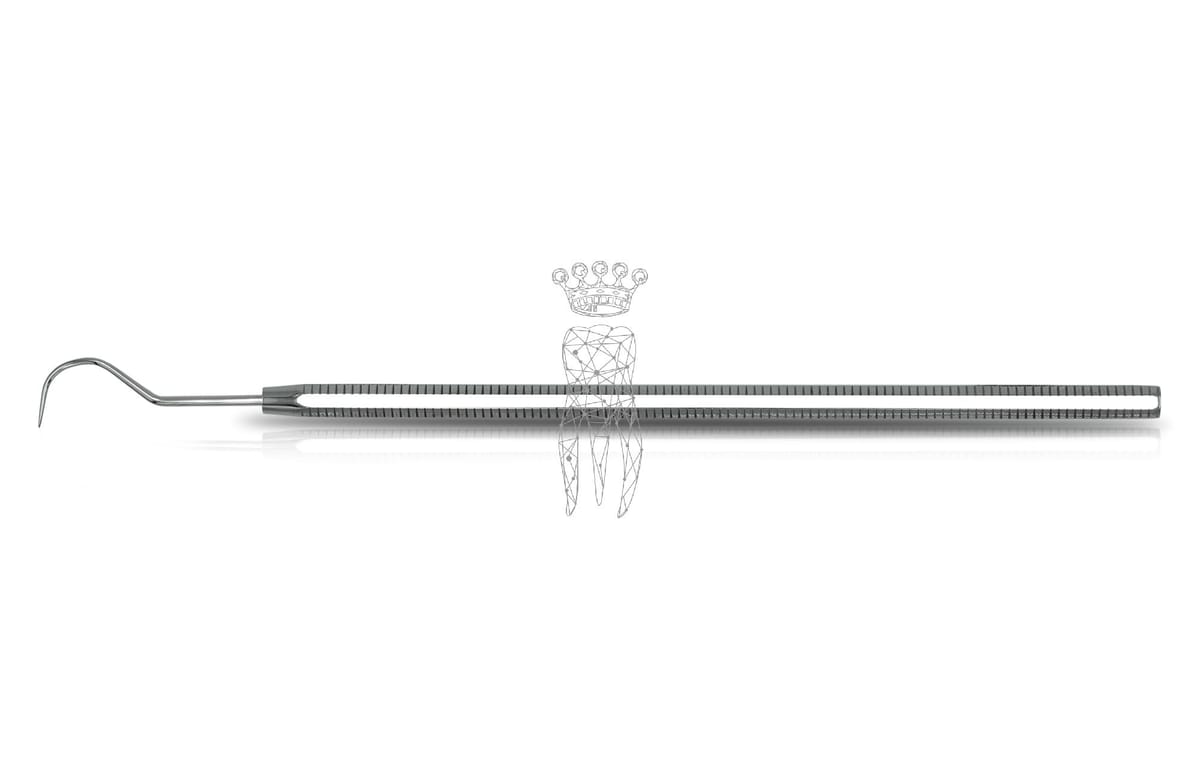 6er SET Zahnsonden Standard Okta-Griff – Carl Martin