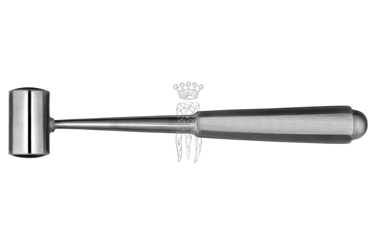 Plombierhammer RS mit Bleifüllung – Carl Martin, Composite Instruments