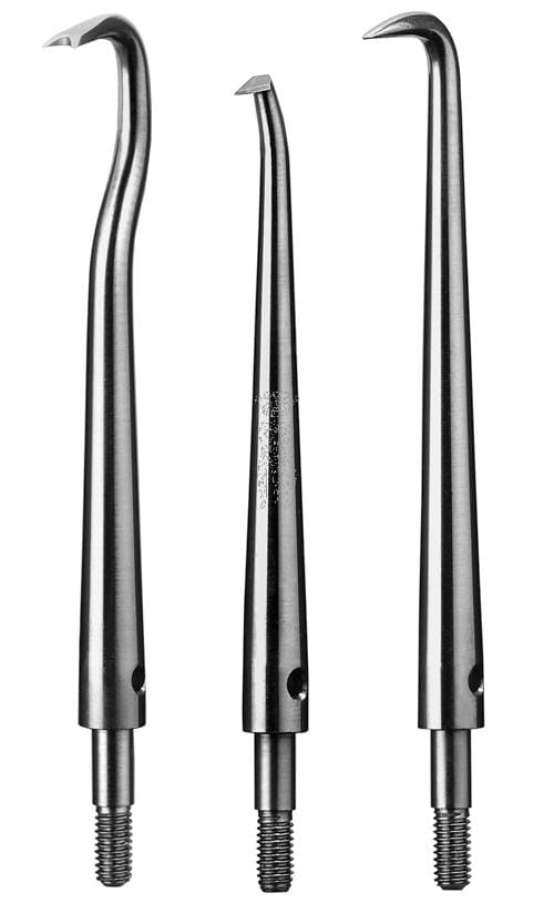 3er Set Ansätze für 1105 incl. Schlüssel – Carl Martin, Crown Cutters, Amalgam Removers
