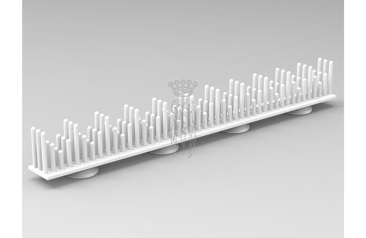 Silikon-Steg Auflage universal für Tray 3030 – Carl Martin, Other Impression Accessories