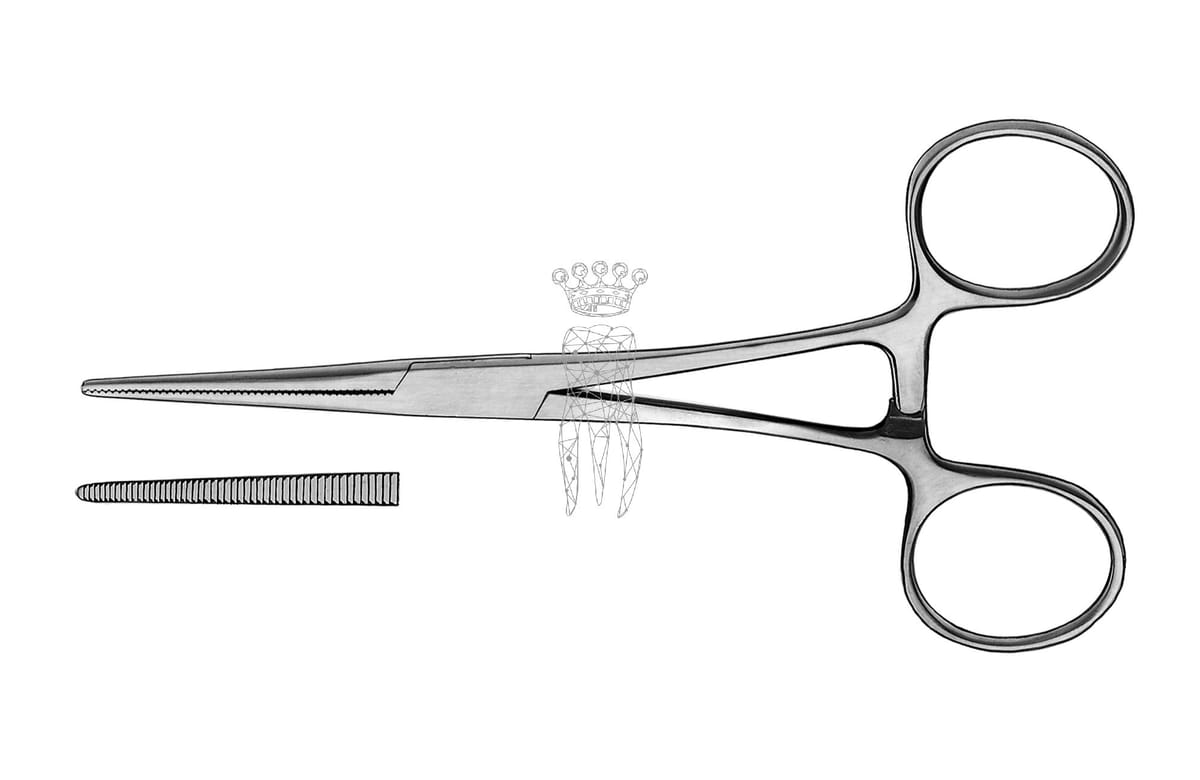 Aterienklemme Pean gerade 14cm – Carl Martin, Sonstige chirurgische Instrumente