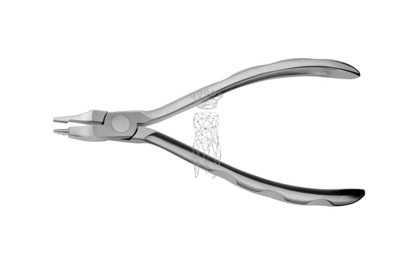 Tweed Zange - Biegen von Bull- + Helical Loops - mit Graduierung