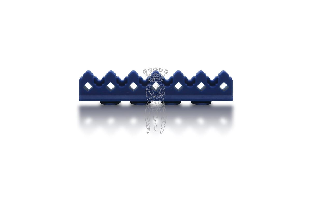 Silikon Auflage f. 3029-S + CLIP-S 6 Instrumente - blau – Carl Martin