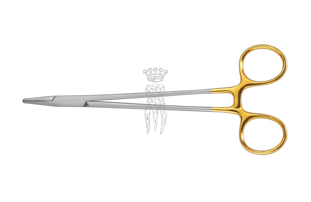 Nadelhalter Crile-Wood 18cm TC – Carl Martin, Accessories for Suture Materials