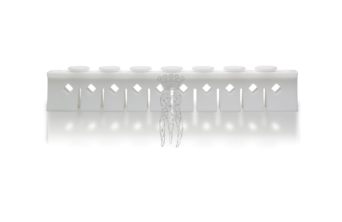Silikon Niederhalter 3029-L + M 10 Instrumente - weiß – Carl Martin, Zubehör für Füllungsinstrumente
