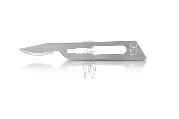 Skalpellklingen 100 Stück Carbon Steel