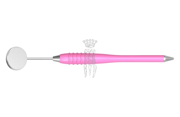 Mundspiegelgriff 12cm cone socket Colori-Silicon