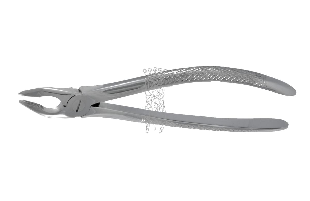 Zahnzange Haftprofil OK Eckzahn + Prämolaren – Carl Martin, Extraction Forceps Upper Jaw