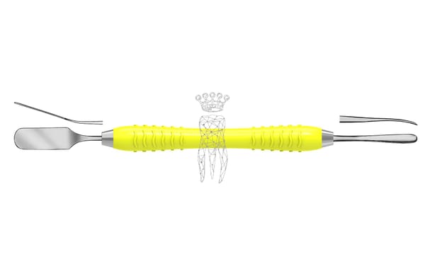 Raspatorium PRICHARD Colori-Silicon Spatel 11x28mm / 5mm