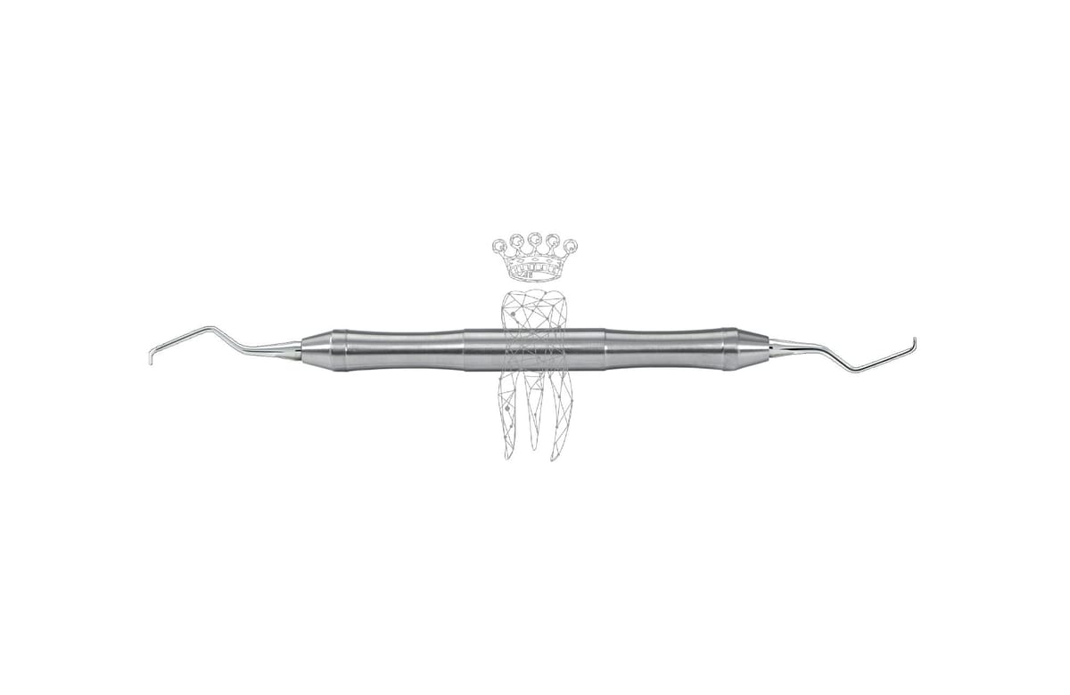 Kürette Gracey Micro-Mini-Five LiquidSteel - Griff 9.5mm hohl leicht – Carl Martin, Curettes