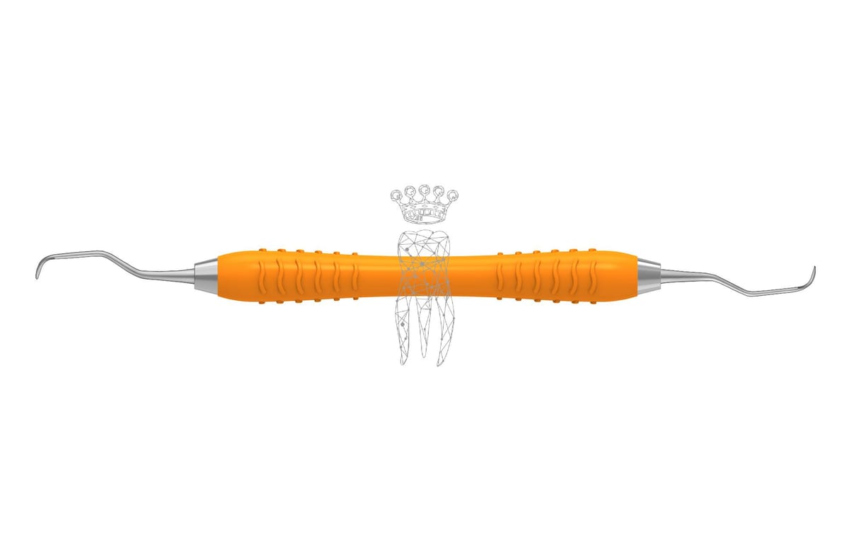 Kürette Gracey Colori-Silicon LiquidSteel – Carl Martin, Küretten