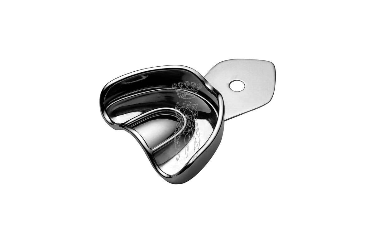 Kinder Abdrucklöffel ERGOLOCK ungelocht / OK – Carl Martin, Disposable Impression Trays