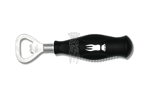 Kapselheber/ Flaschenöffner schwarz