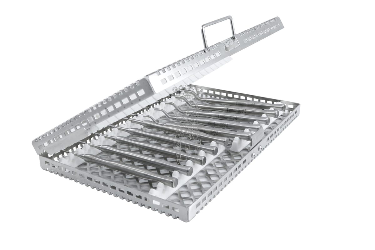 OSTEOTOM-SET Knochenstößel im Steri-Wash-Tray 3029-L-WE – Carl Martin, Sonstige chirurgische Instrumente