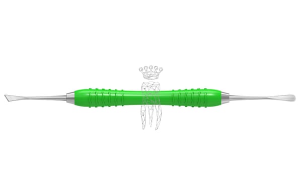 Raspatorium GLICKMAN Colori-Silicon Klinge 4.0mm / Raspa: 4.0mm