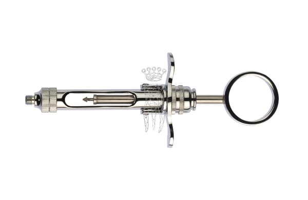 Zylinderampullenspritze 1.8ml IT-Gewinde - mit Selbstaspiration