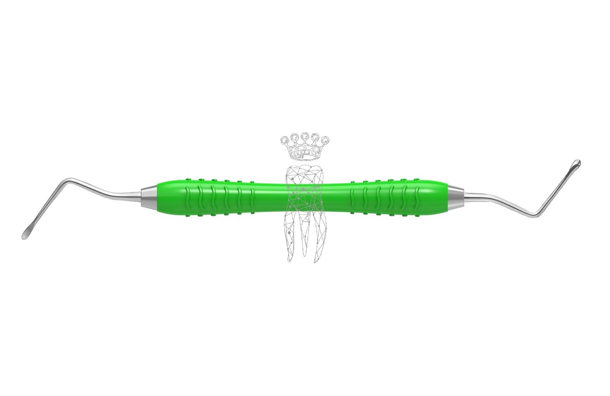 Scharfer Löffel Lucas 1.6mm Colori-Silicon – Carl Martin, Sonstige Füllungsinstrumente
