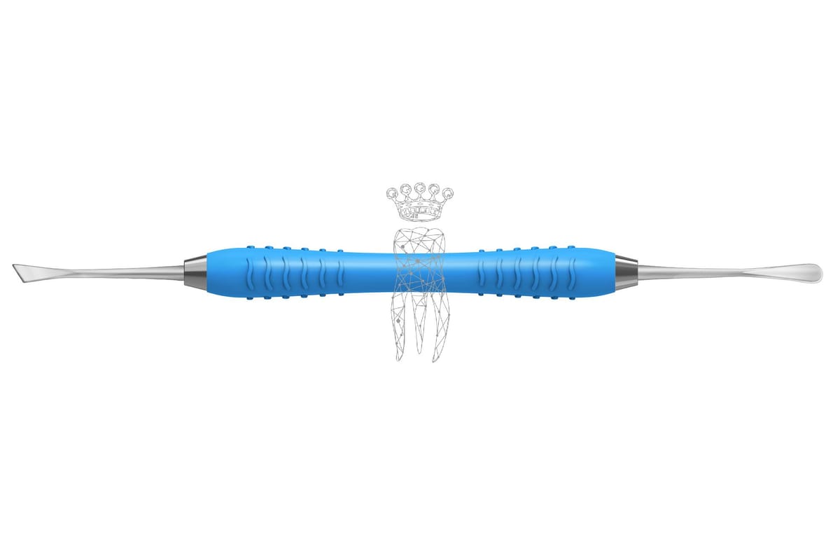 Raspatorium GLICKMAN Colori-Silicon Klinge 4.0mm / Raspa: 4.0mm – Carl Martin