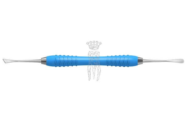 Raspatorium GLICKMAN Colori-Silicon Klinge 4.0mm / Raspa: 4.0mm