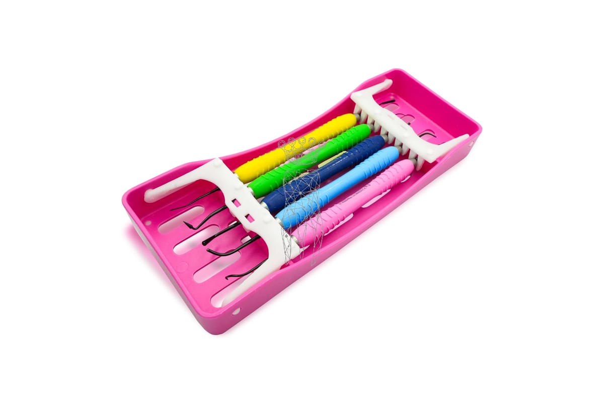 PolyFill Composit Set Anterior Tray pink 3030-S-PK - Colori-Silicon BlackPlasma – Carl Martin, Applikationssysteme