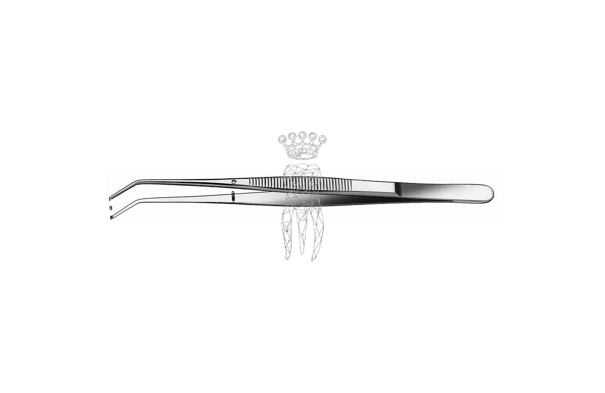 Chir.Pinzette Semken 15cm geb. – Carl Martin