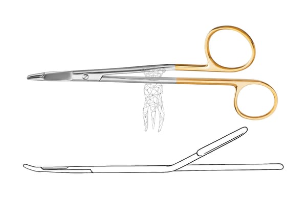 Nadelhalter Gillies-Slim 15cm TC