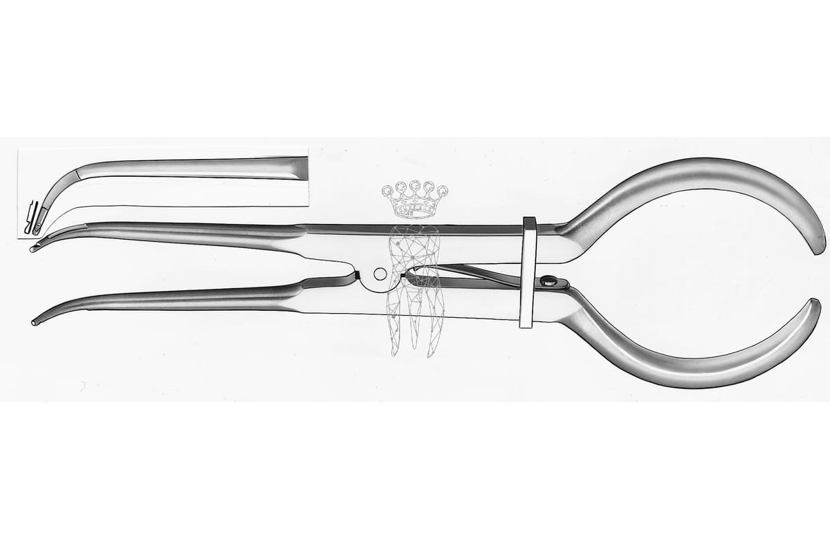 Kofferdamklammerzange Stoke – Carl Martin, Rubber Dam Forceps / Rubber Dam Punches