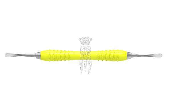 Raspatorium FREER Colori-Silicon scharf 5.0mm / stumpf 5.0mm