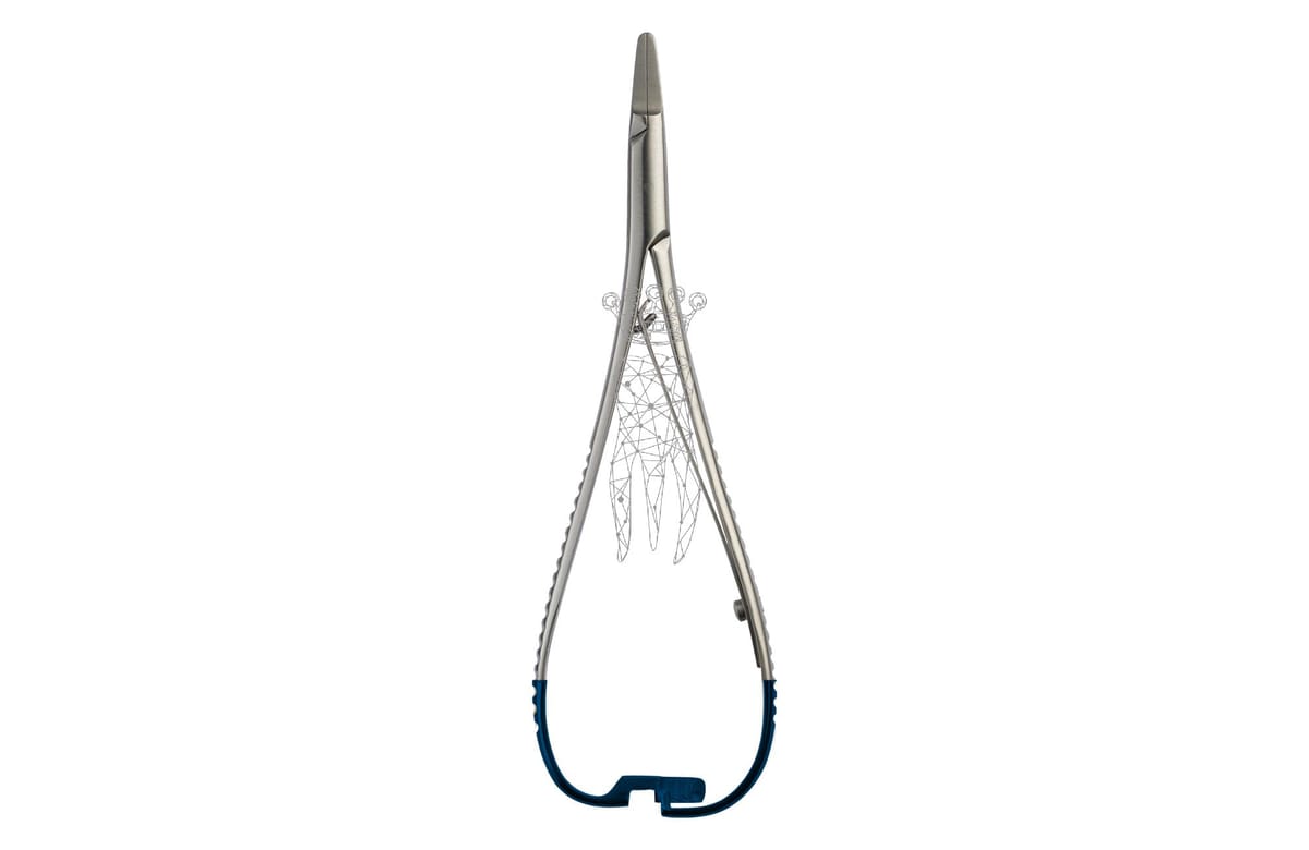 Nadelhalter Lichtenberg SLIM 14cm RH RH-Beschichtung – Carl Martin