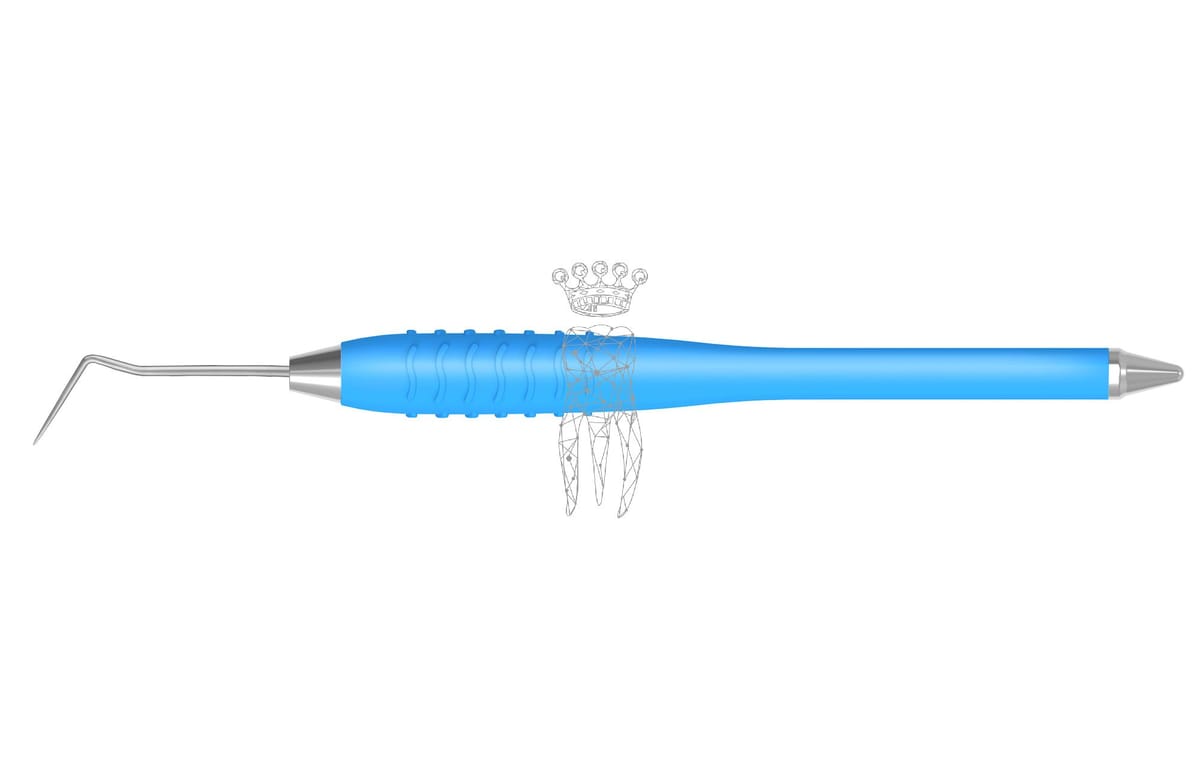 Zahnsonde einendig Standard Fig. 9 Colori-Silicon – Carl Martin, Sonden