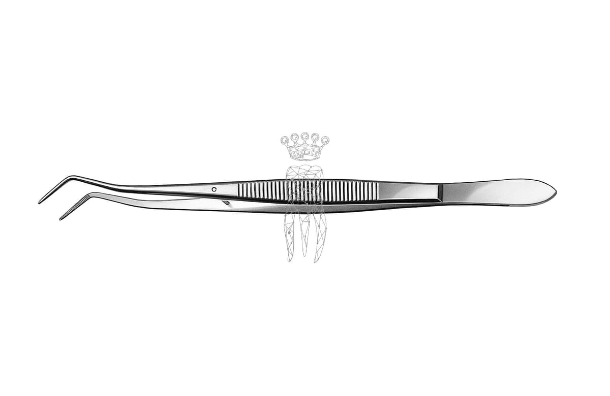 Pinzette gerieft Meriam – Carl Martin, Tweezers