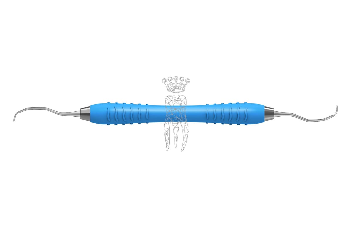 Kürette Gracey Colori-Silicon LiquidSteel – Carl Martin, Curettes