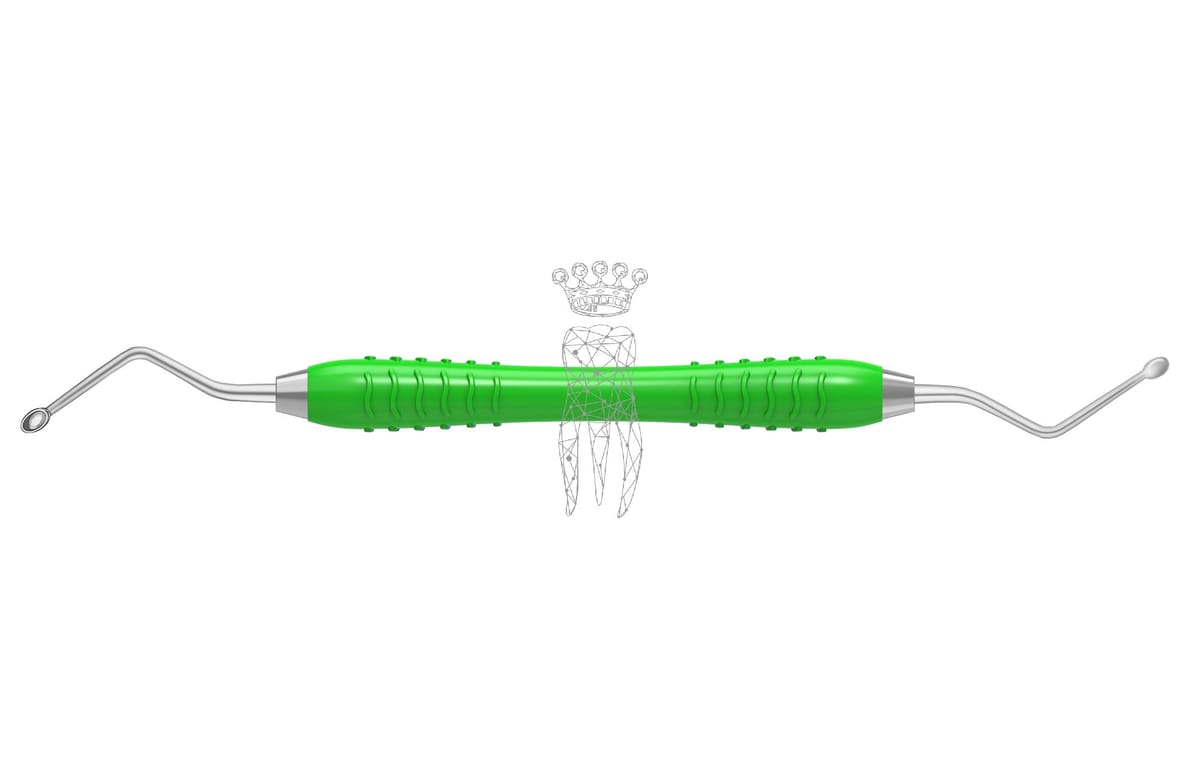Scharfer Löffel Hemingway oval 2.8/4.5mm Colori-Silicon – Carl Martin, Sonstige chirurgische Instrumente