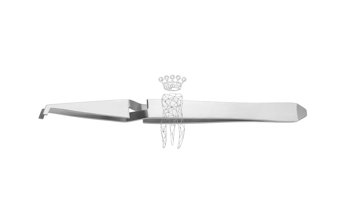 Bracket Platzierpinzette fein Trapezende zum Angulieren – Carl Martin, Klebepinzetten