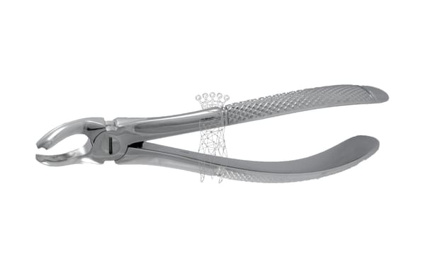 Zahnzange Haftprofil OK Molaren links