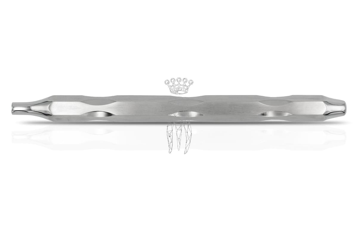 Mundspiegelgriff Ergoform hohl rostfrei 13cm Gewinde M2.5mm – Carl Martin, Mundspiegel und Zubehör