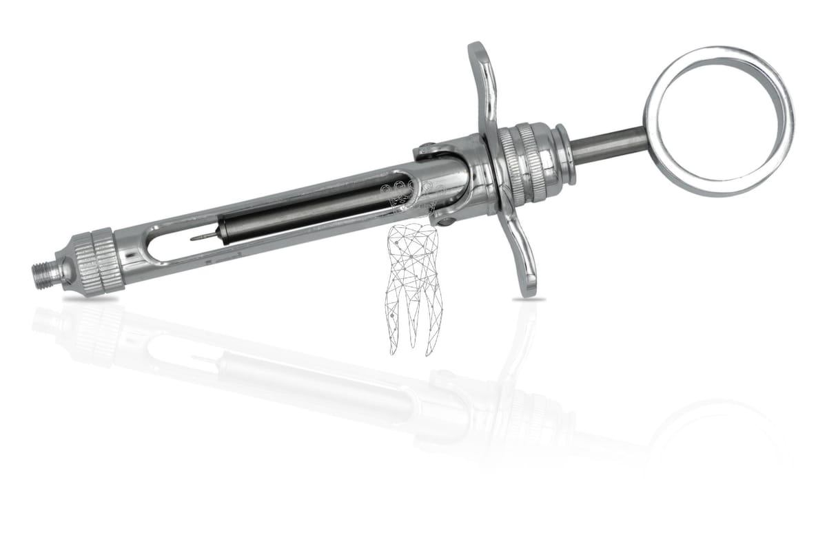 Zylinderampullenspritze 2.2ml IT-Gewinde - mit Selbstaspiration – Carl Martin, Zylinderampullenspritzen