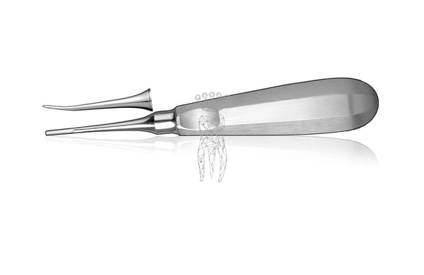 Luxationsinsinstrument gebogen 2.5mm