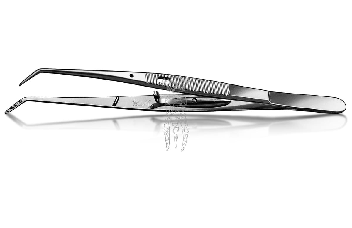 Schlosspinzette 15cm – Carl Martin, Tweezers