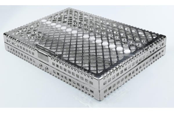 Steri-Wash-Tray 280x190x34mm Silikone weiß