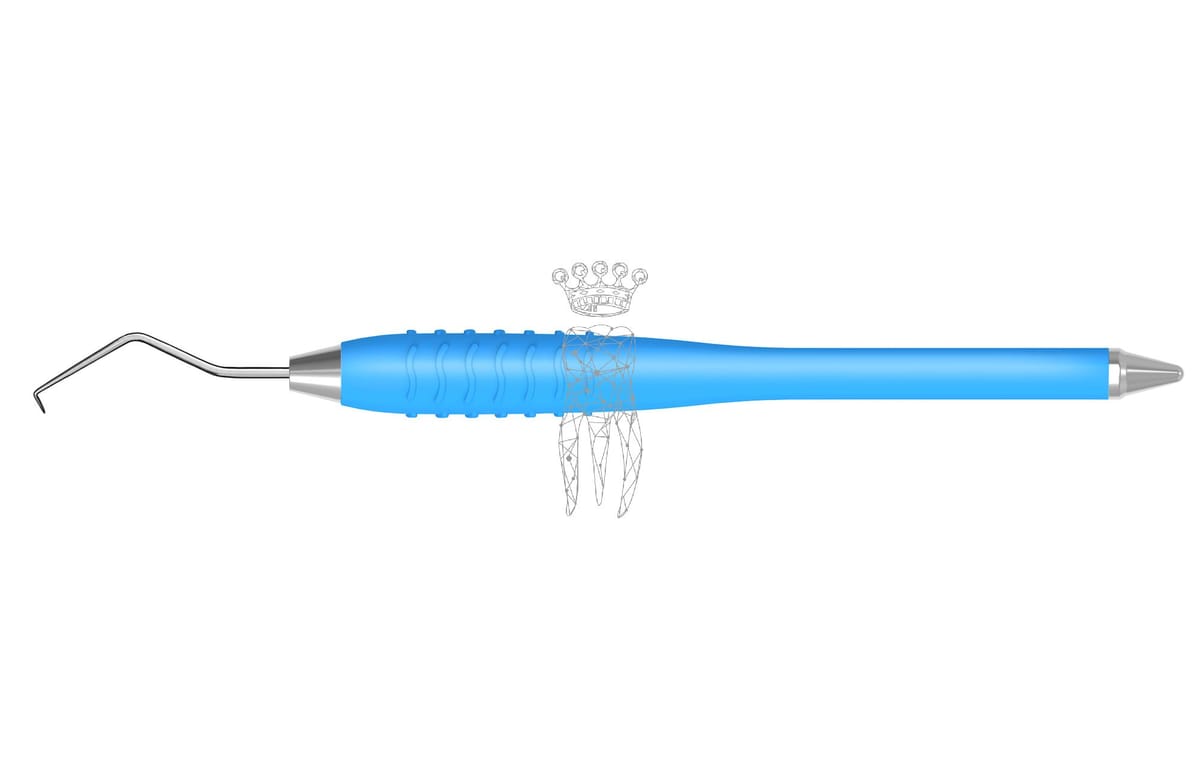 Zahnsonde einendig Häkchen Fig. 17 Colori-Silicon – Carl Martin, Explorers